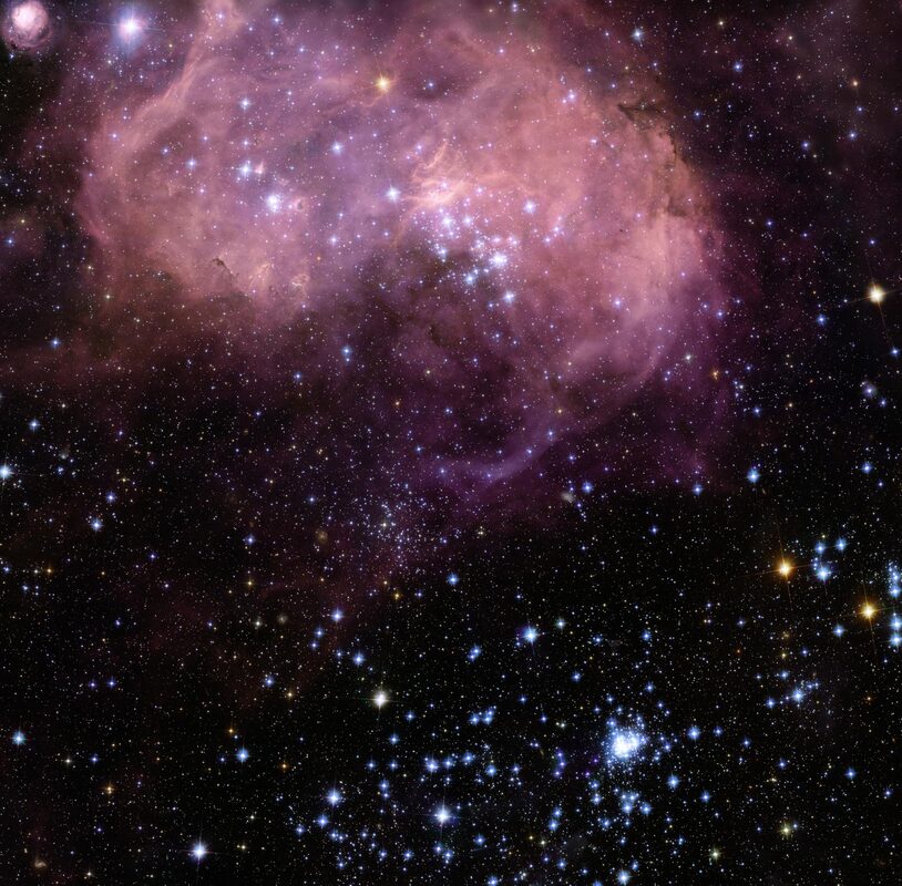 Hubble Spots a 210-Light-Year Superbubble Carved Into a Star Nursery in the Large Magellanic Cloud