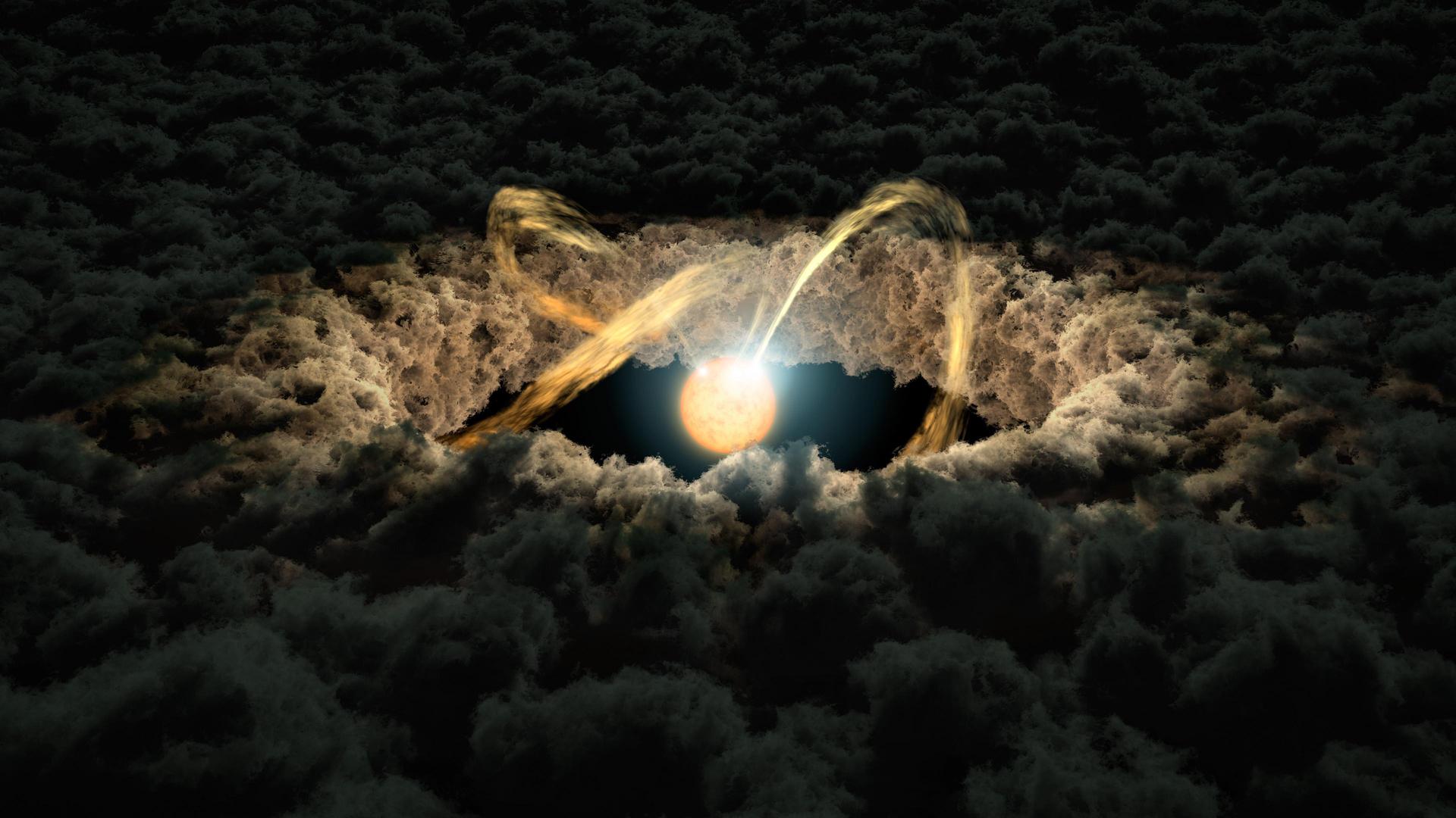JWST Finds a "Hot but Cold" Hydrogen Glow Far Out in an Edge-On Planet-Forming Disk